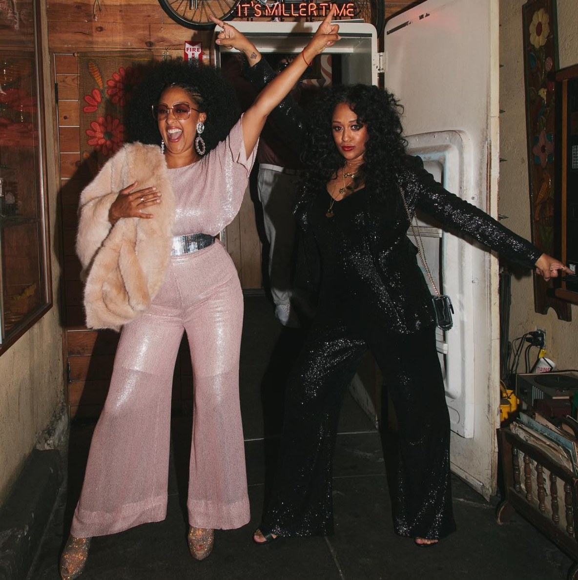 Tia Mowry-Hardrict And Tamera Mowry-Housley's 40th Birthday Bash Looked Lit